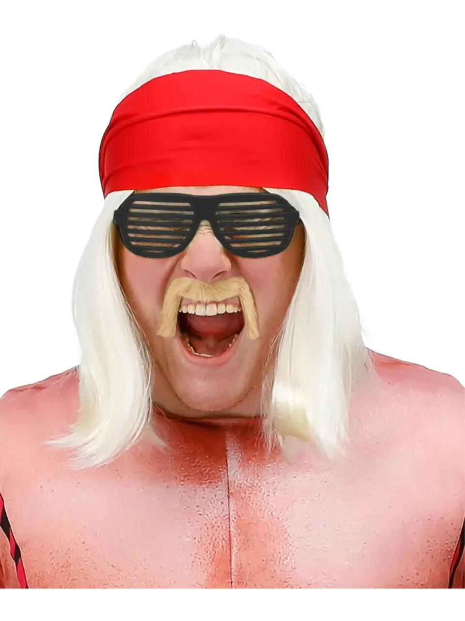Smiffys 90s Wrestling Star Kit costume wrestler biondo