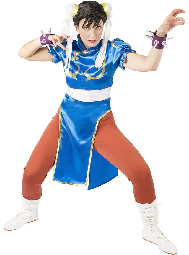 Funidelia Street Fighter Chun-Li costume donna azzurro