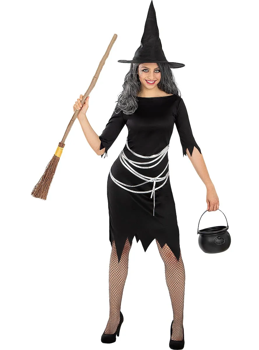 Funidelia Strega Costume Donna Viola S-M Halloween