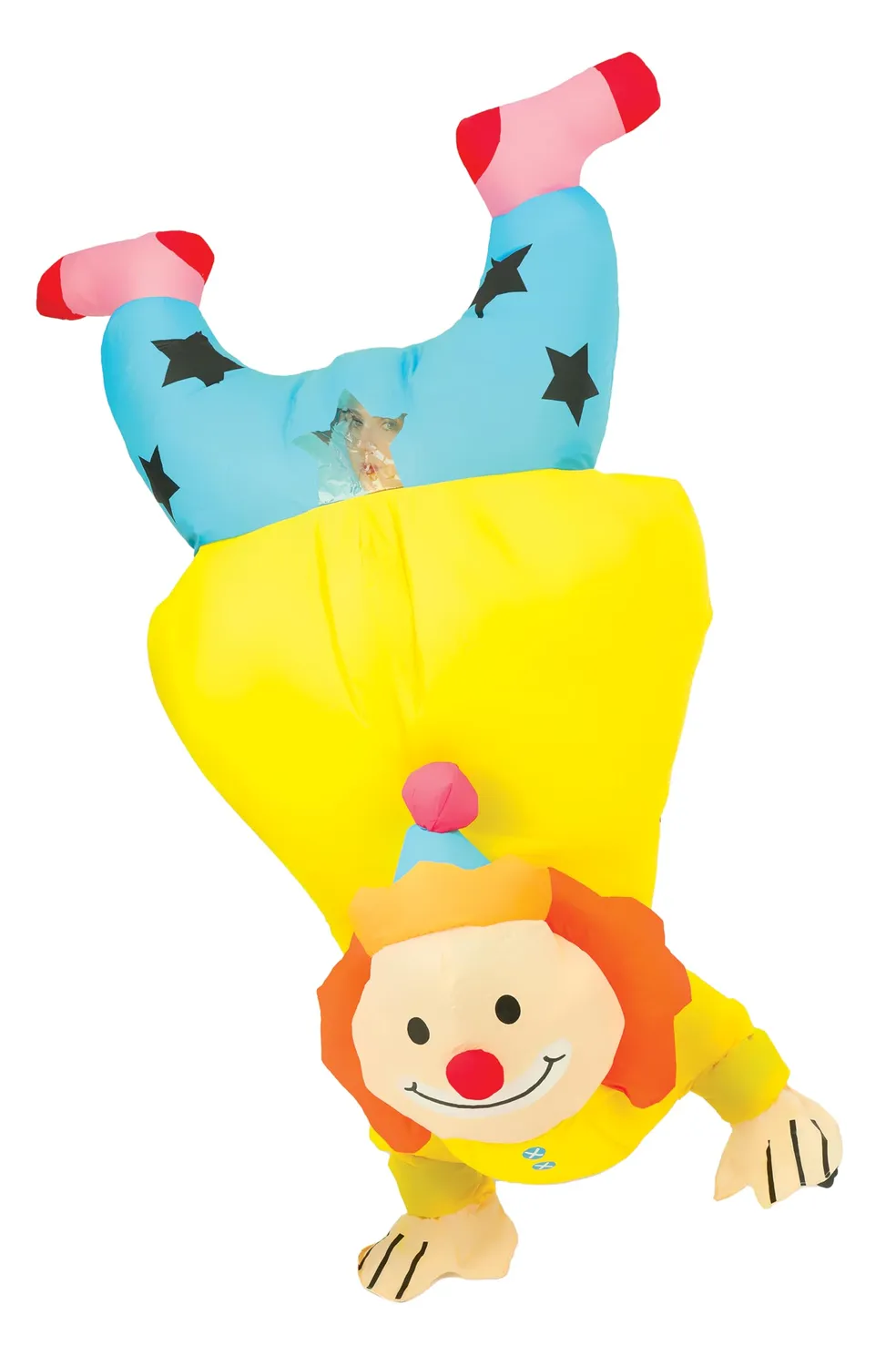 P'tit Clown 23829 Costume Gonfiabile Clown Adulto Taglia Unica
