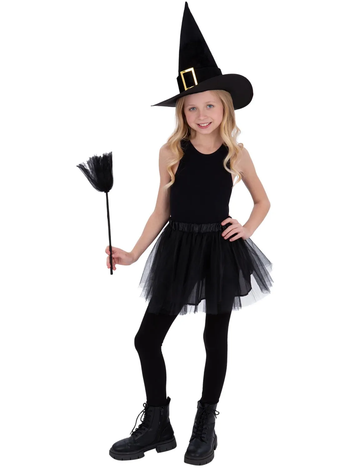 Smiffys Witch Kit costume strega bimba nero
