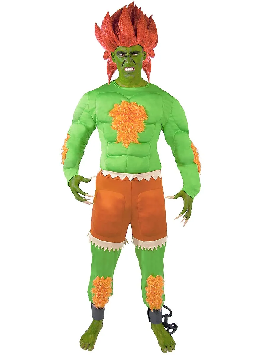 Funidelia Costume Blanka Street Fighter Uomo Verde