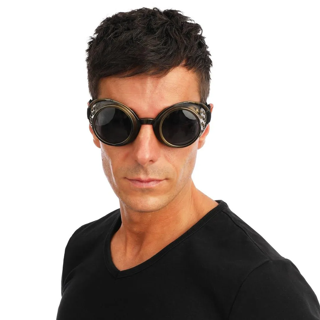 P'tit Clown 69100 occhiali steampunk taglia unica