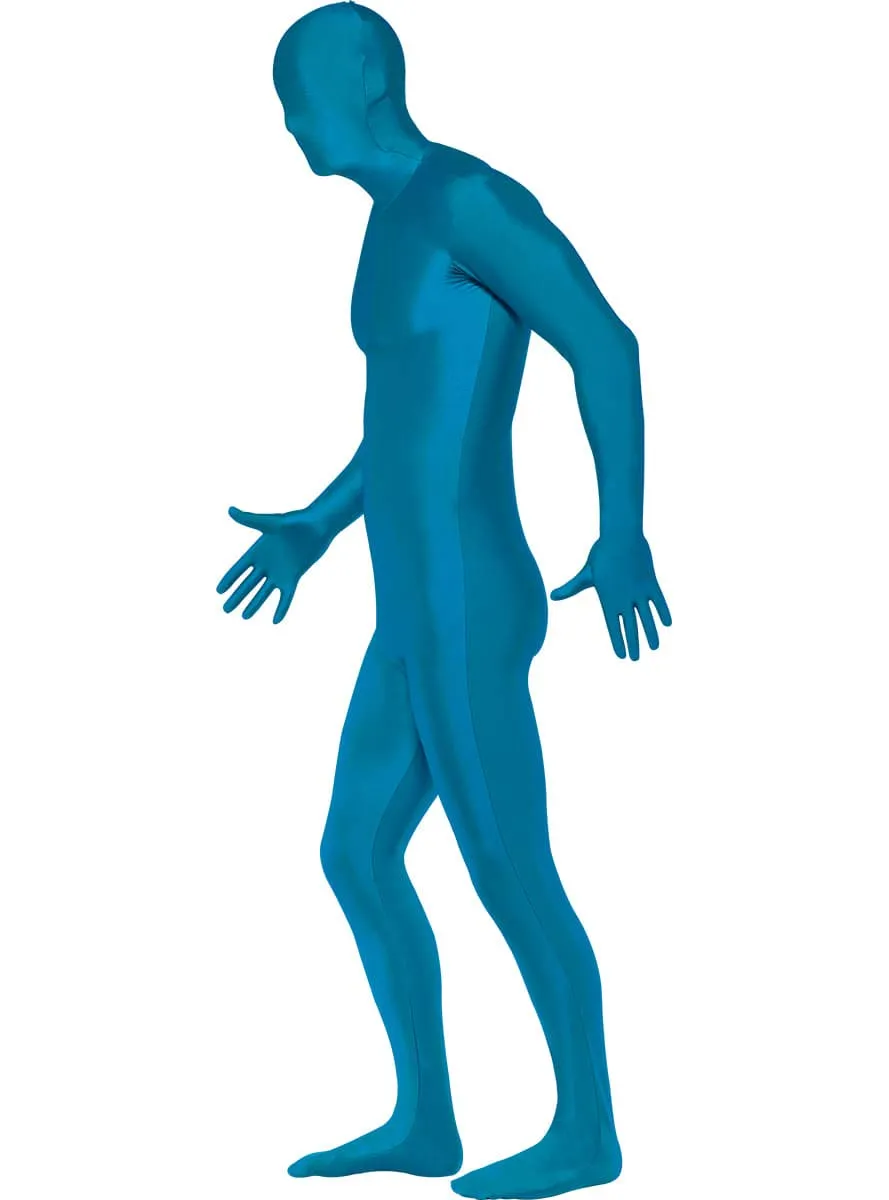 Funidelia Seconda Pelle costume adulto blu elasticizzato S