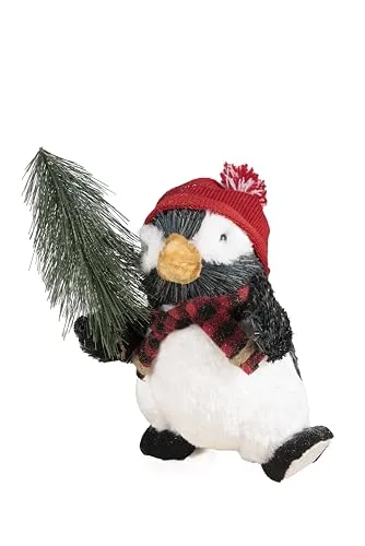 P'tit Clown re22854 pinguino decorazione Natale 26 cm peluche
