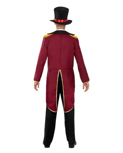 Funidelia Domatore Costume Circo uomo 3XL rosso