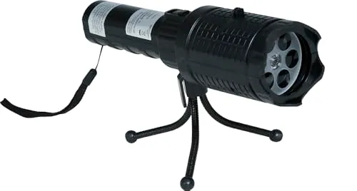 Guirca Party Supply Proiettore LED con Treppiede Nero 22 cm