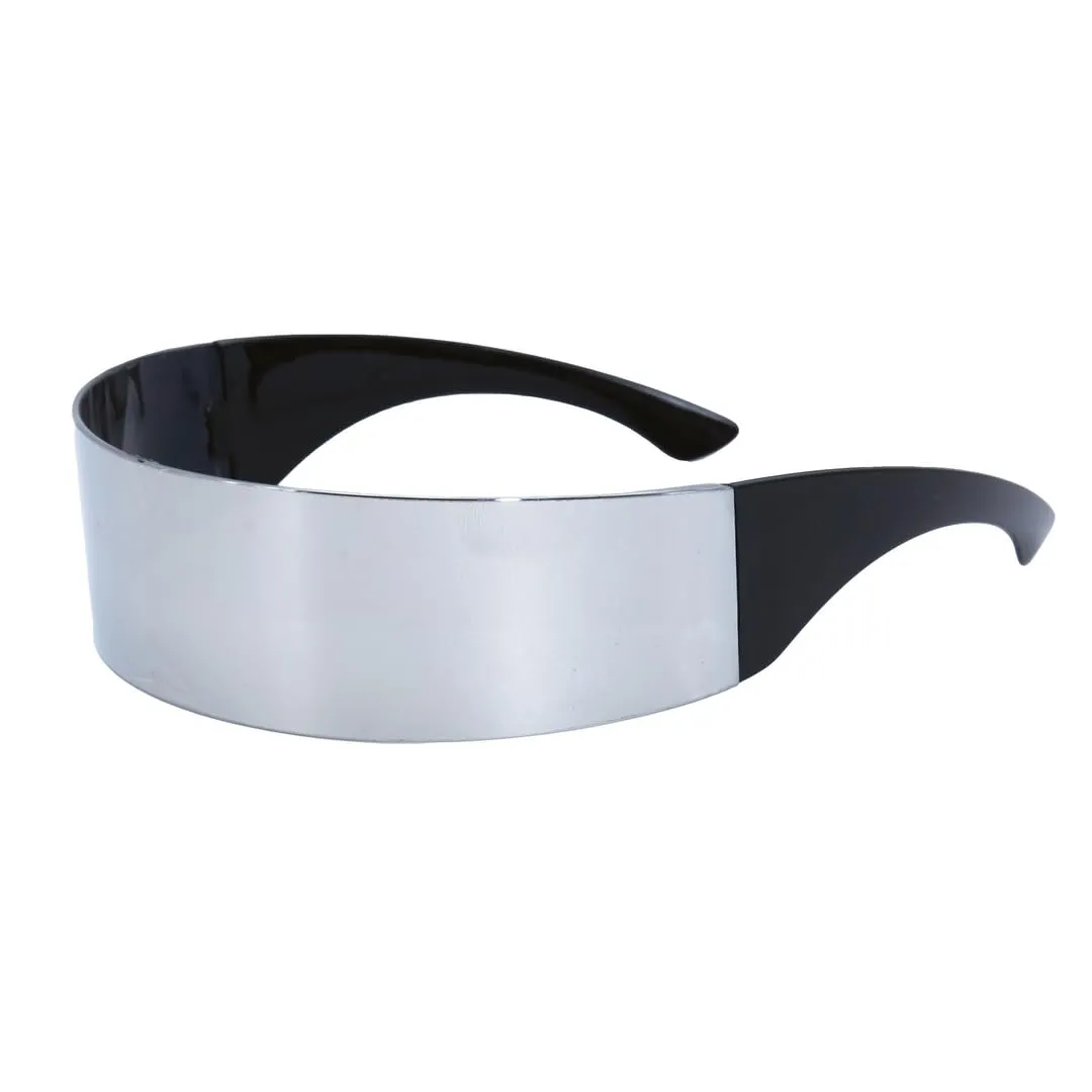 P'tit Clown re22694 Occhiali Futuristici Specchio adulti