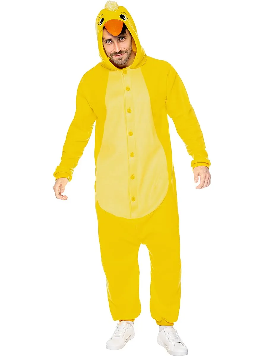 Funidelia Pulcino Onesie costume adulto L-XL giallo