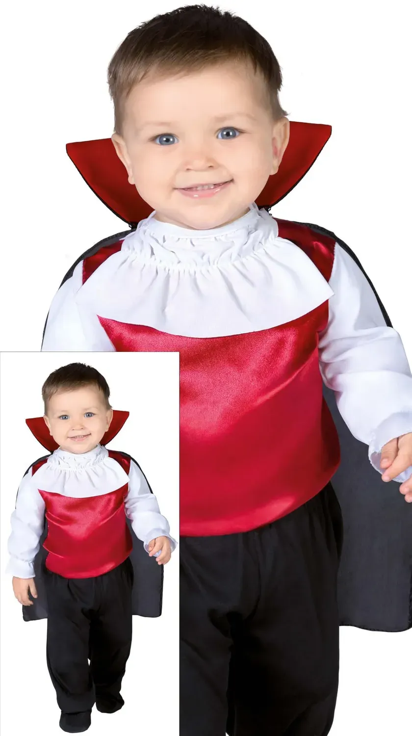 Guirca Vampiro Costume Bambino 18-24 Mesi Nero