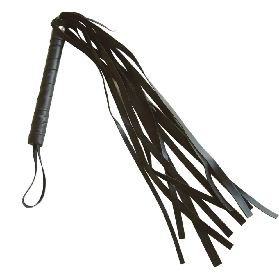 P'tit Clown Frusta finta pelle nera 65 cm accessorio