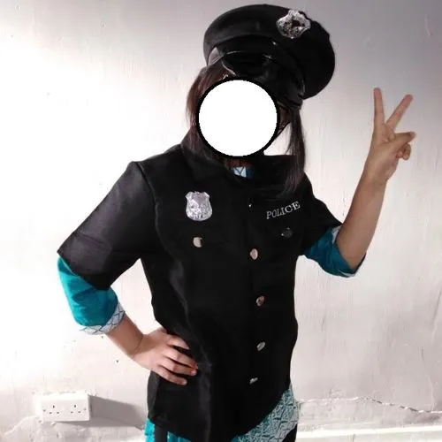 Smiffys New York Cop costume poliziotto bambino nero