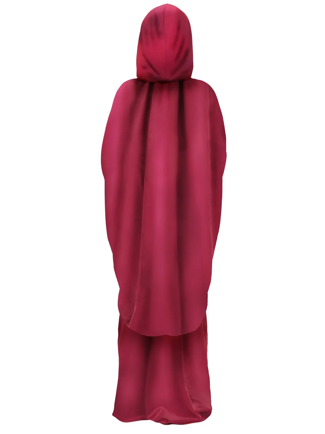 Smiffys Occult Society costume mantello bordeaux M/L