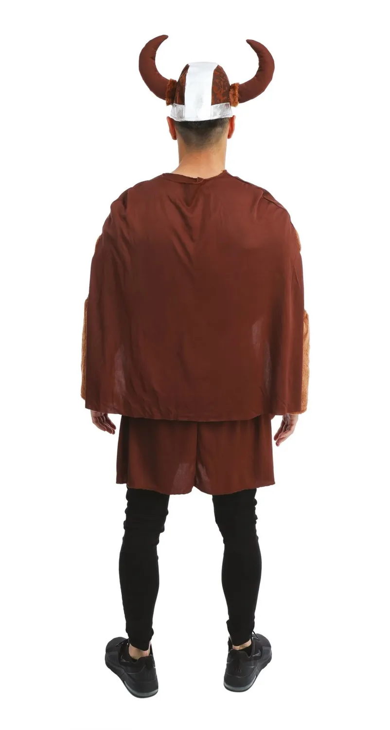 P'tit Clown Vichingo costume uomo L-XL poliestere