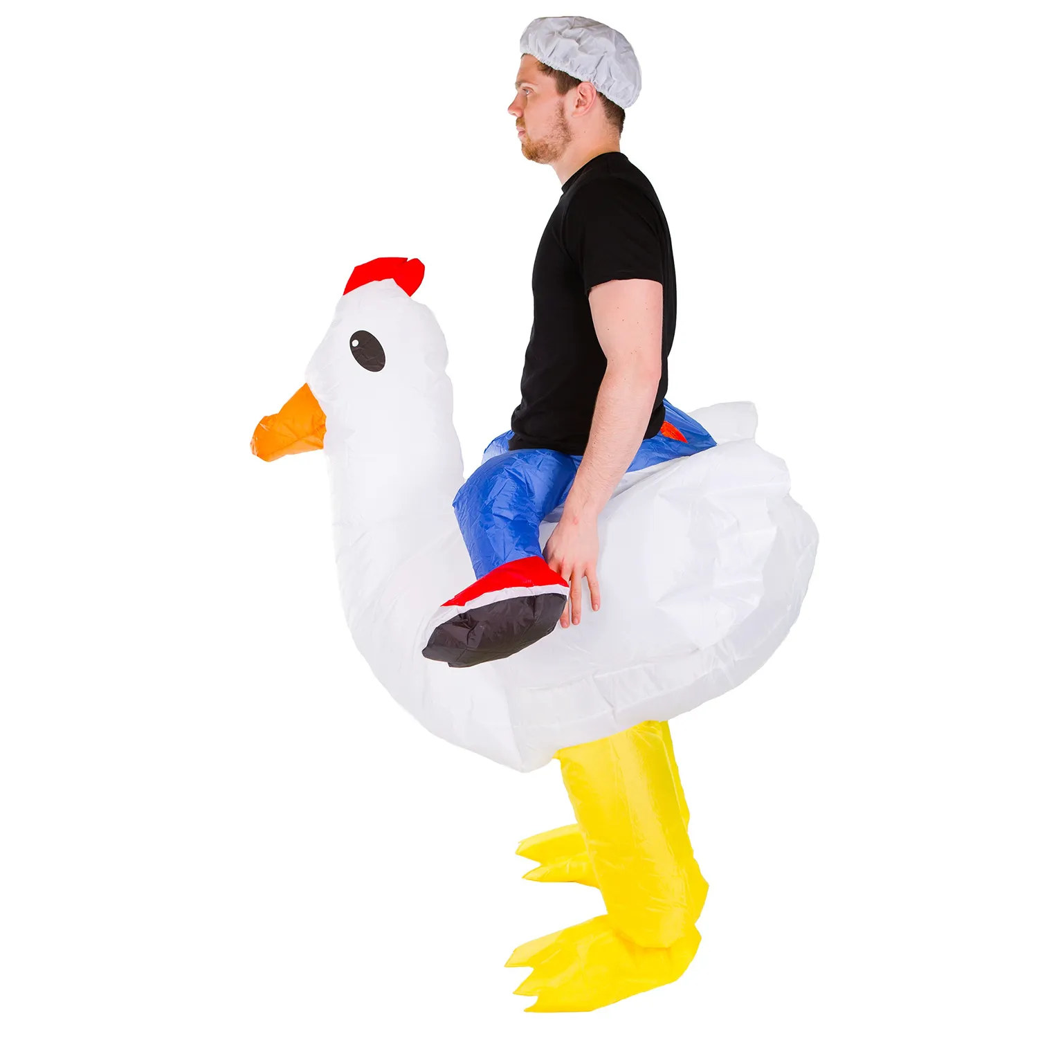 Bodysocks costume gonfiabile pollo adulto