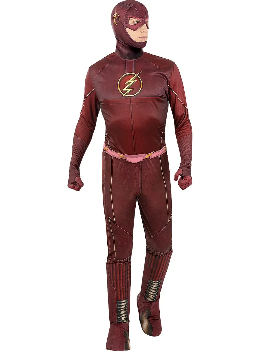 Funidelia Flash Deluxe Costume Uomo M Porpora Intero