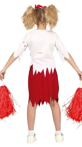 Guirca Cheerleader Zombie costume bambina 7-9 anni