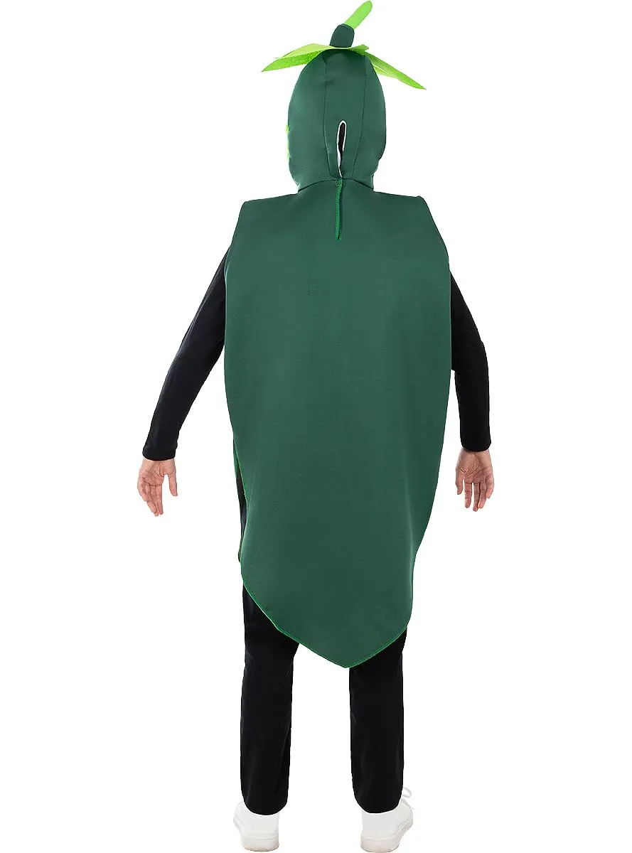 Funidelia Pisello costume adulto taglia unica verde