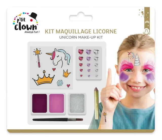 P'tit Clown 23348 Kit Trucco Principessa Arcobaleno