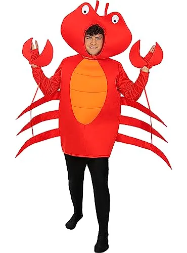 Funidelia Granchio Costume Adulto Rosso Mare