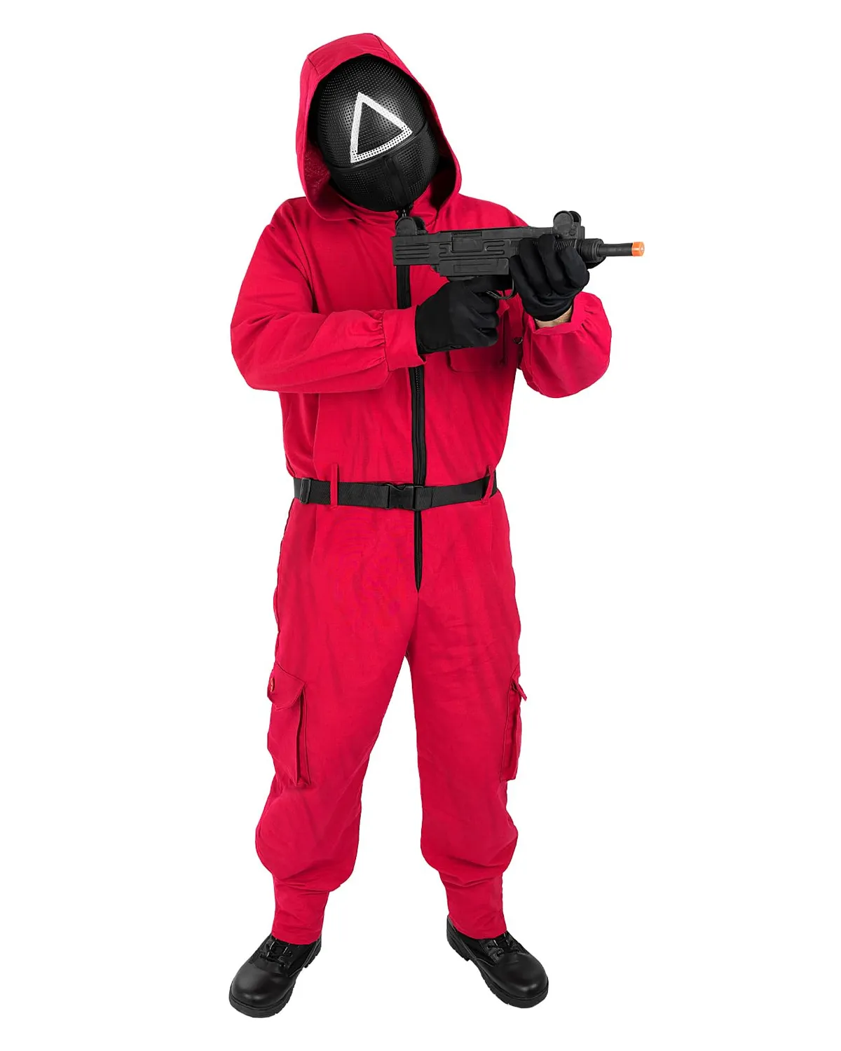 Funidelia Squid Game tuta costume adulto maschera triangolo