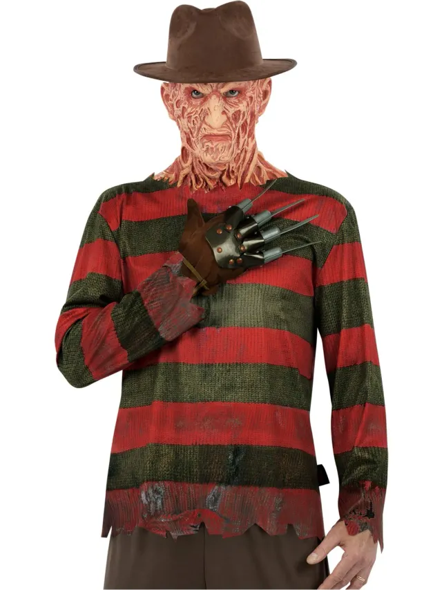 Smiffys Nightmare Elm Street Freddy Krueger Costume 3 Pezzi
