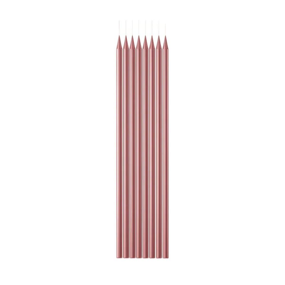 P'tit Clown Re22721 candele torta oro rosa 24 pz