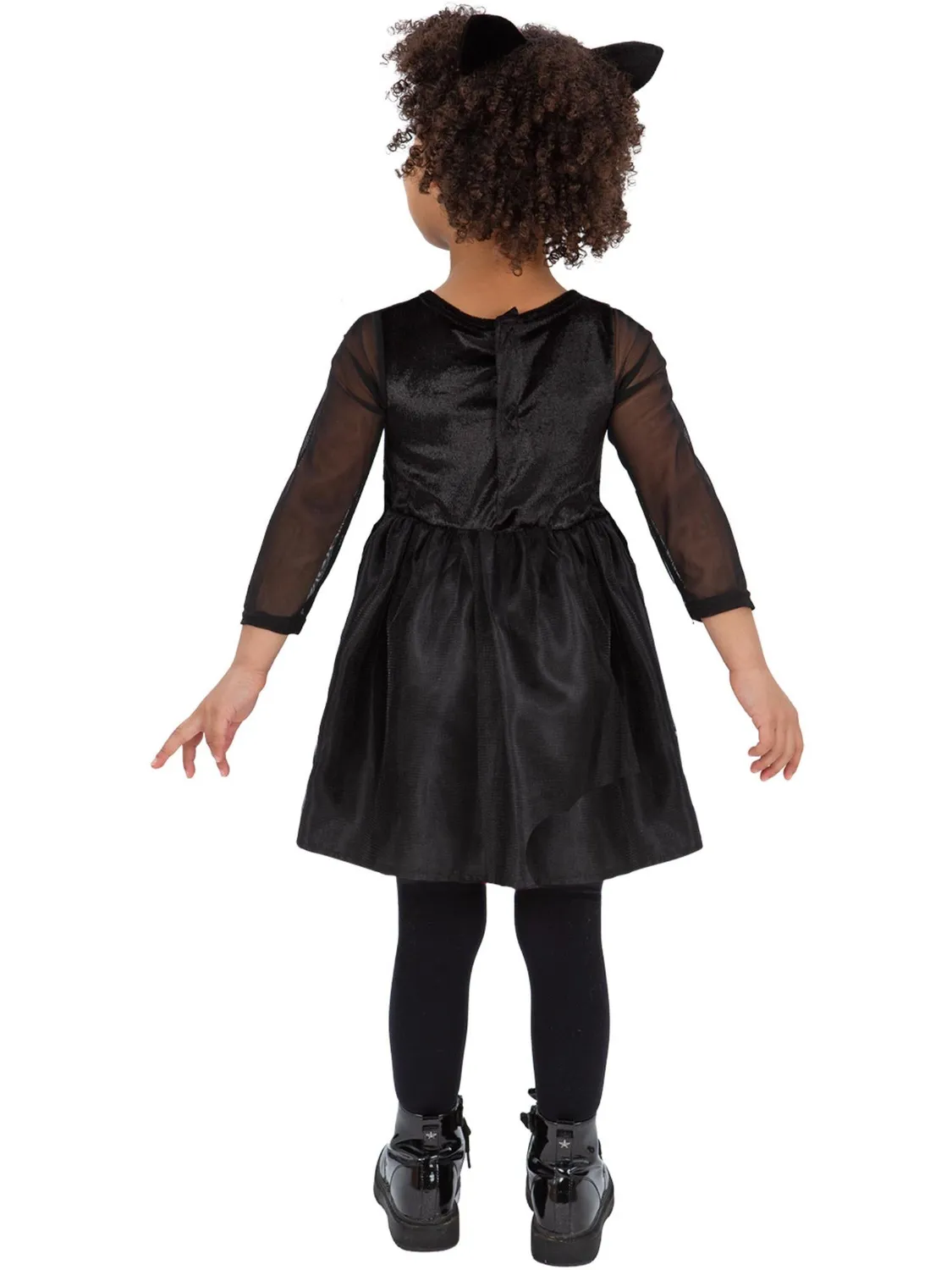 Smiffys Rainbow Cat costume bambina 1-2 anni nero