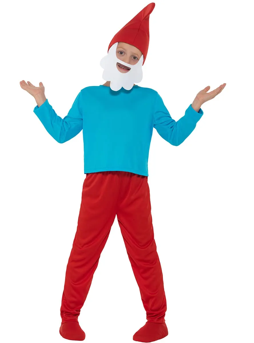 Funidelia Grande Puffo Ufficiale Costume 5-6 Anni