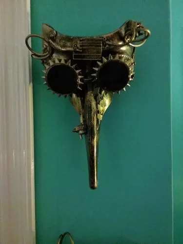 Smiffys Steampunk maschera medico peste bronzo adulto
