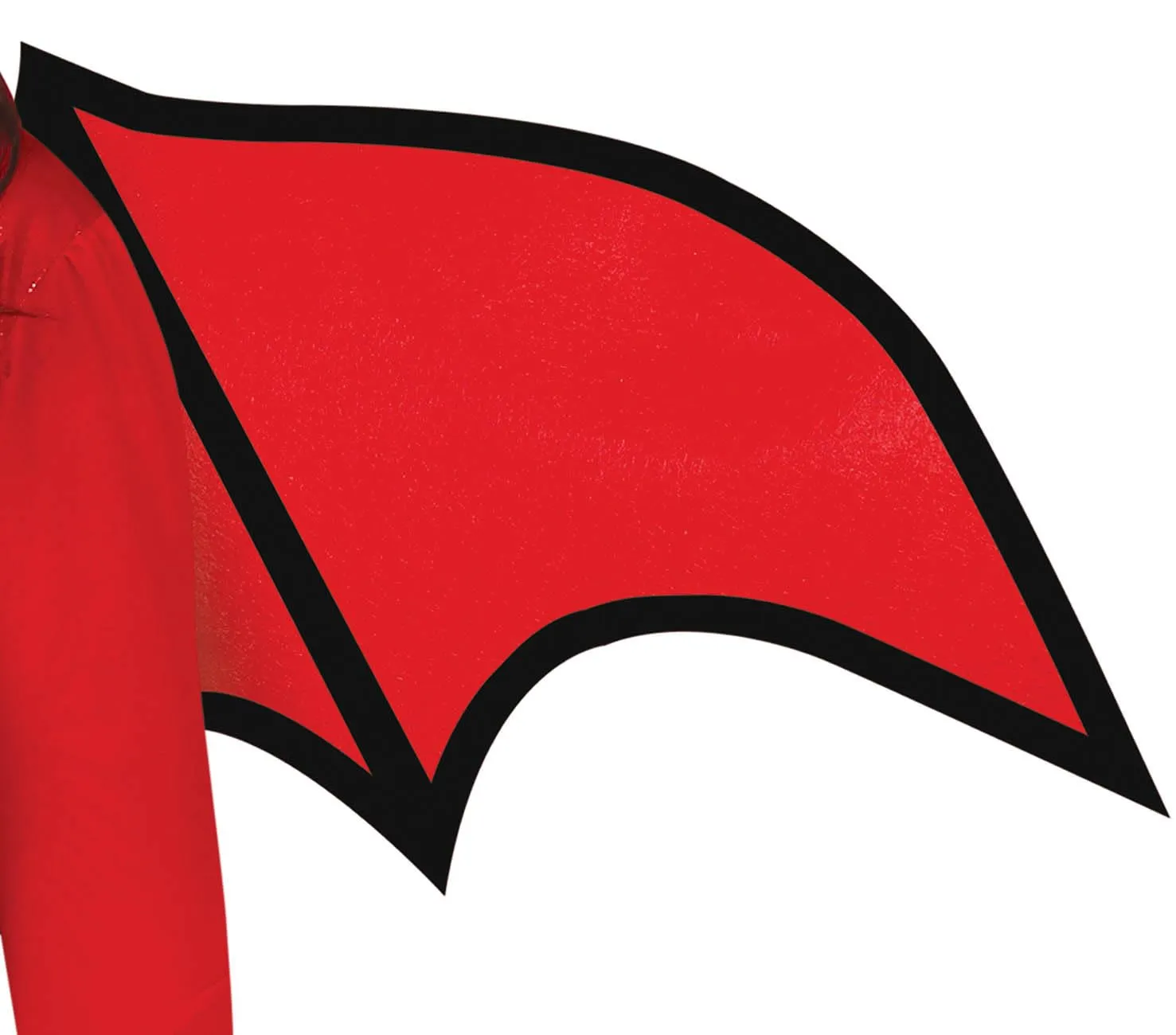 Guirca Diavolo con Ali costume donna S rosso fuoco