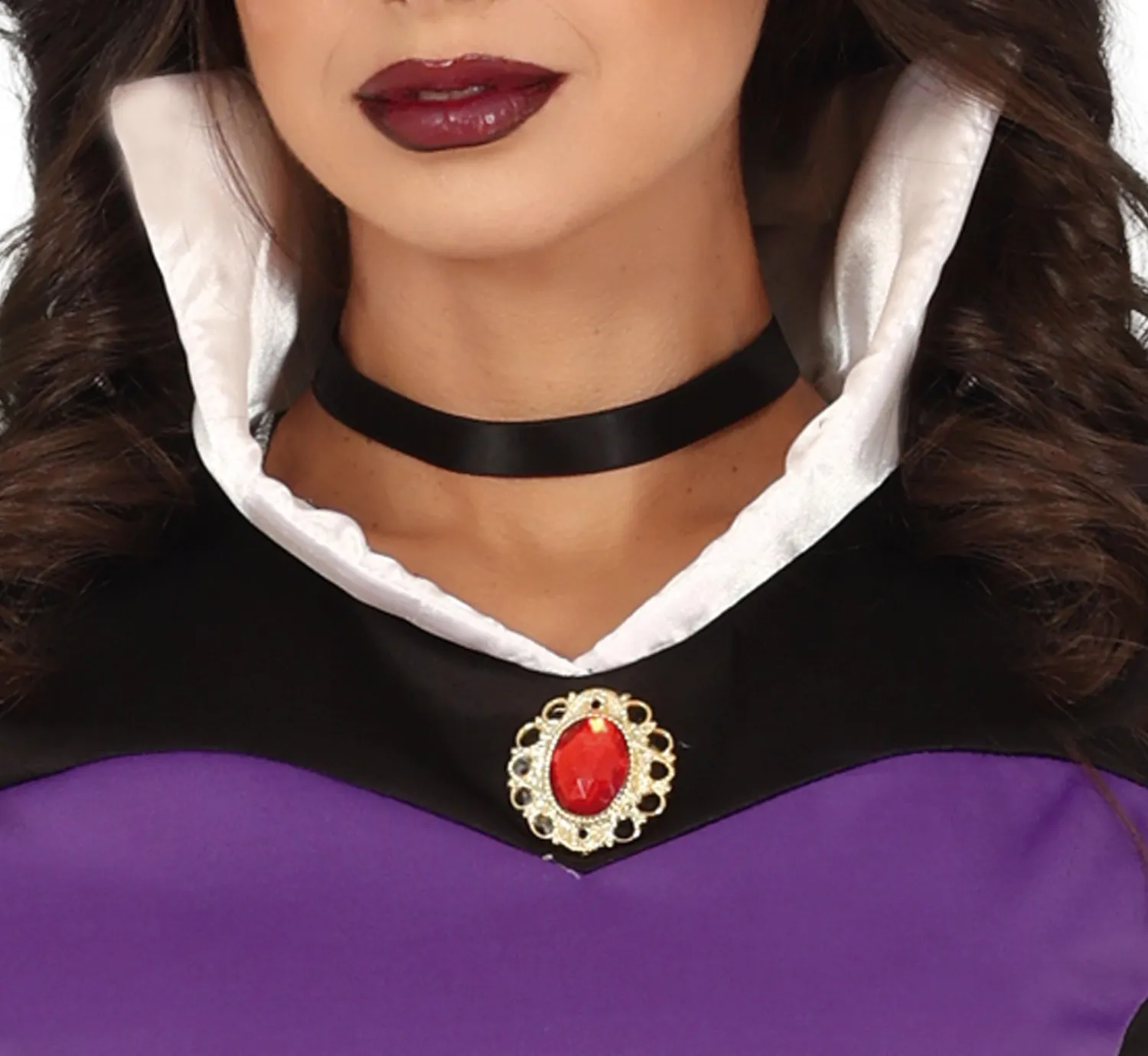 Guirca Costume Regina Malvagia Donna Viola Taglia L
