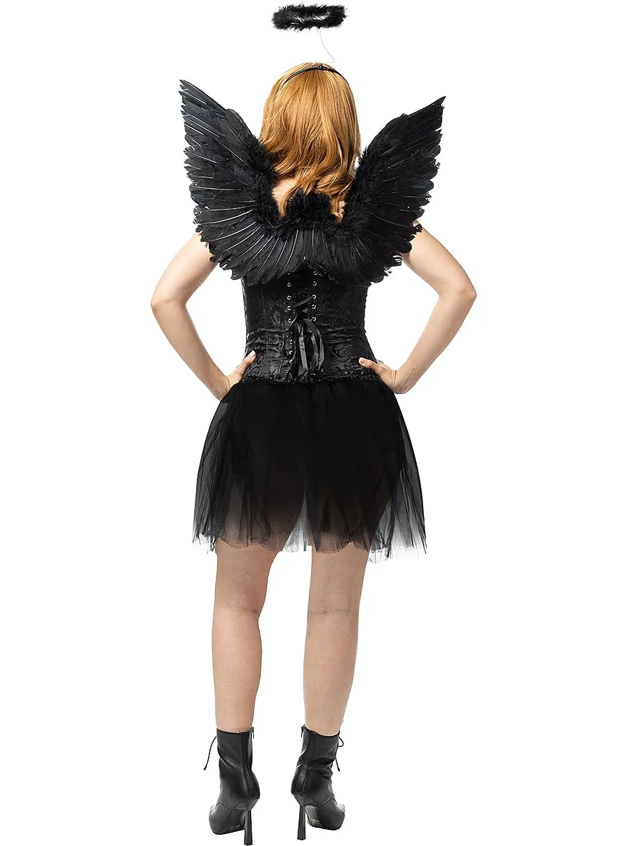 Funidelia Aureola Angelo Nera Accessorio Costume Adulto