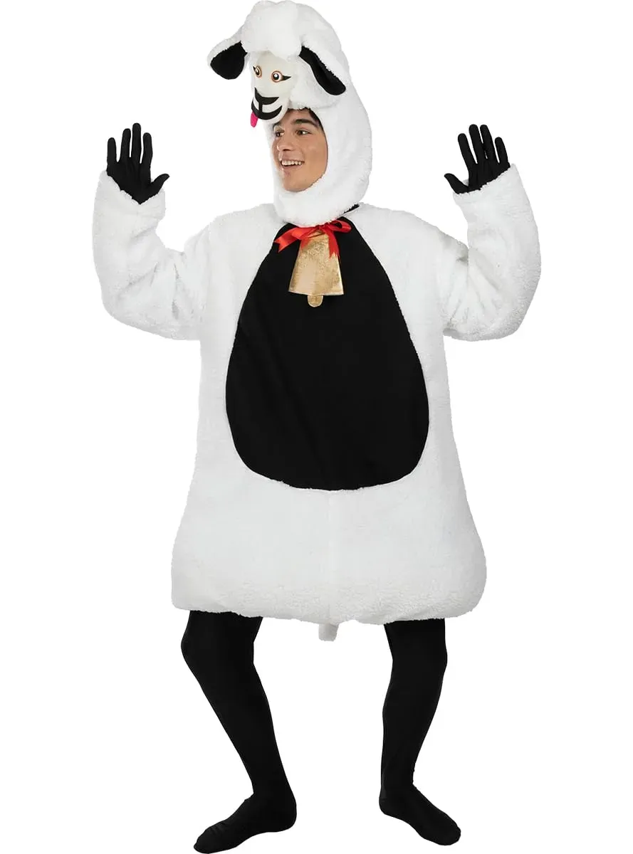 Funidelia Pecora costume adulto M-L bianco per Carnevale