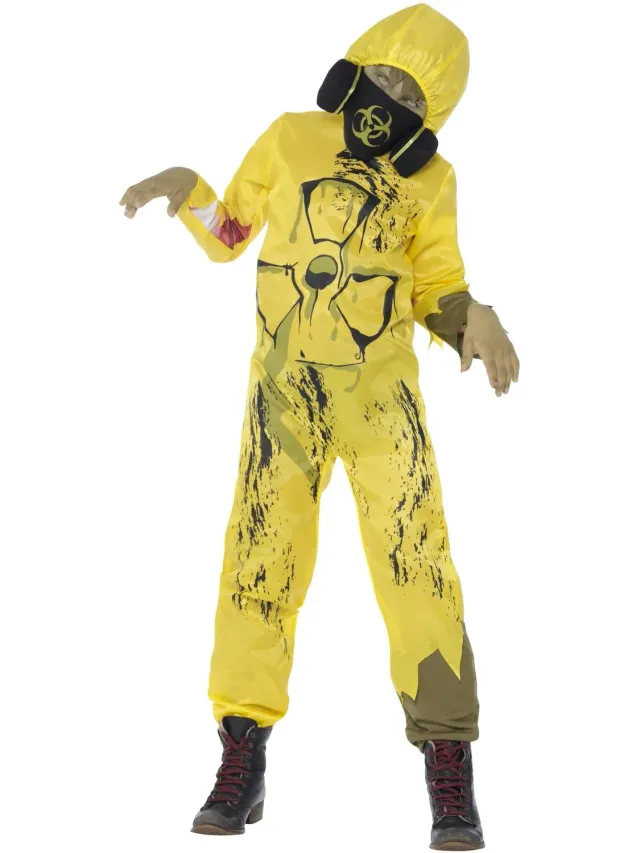 Smiffys Toxic Waste costume bambino giallo 12+ anni
