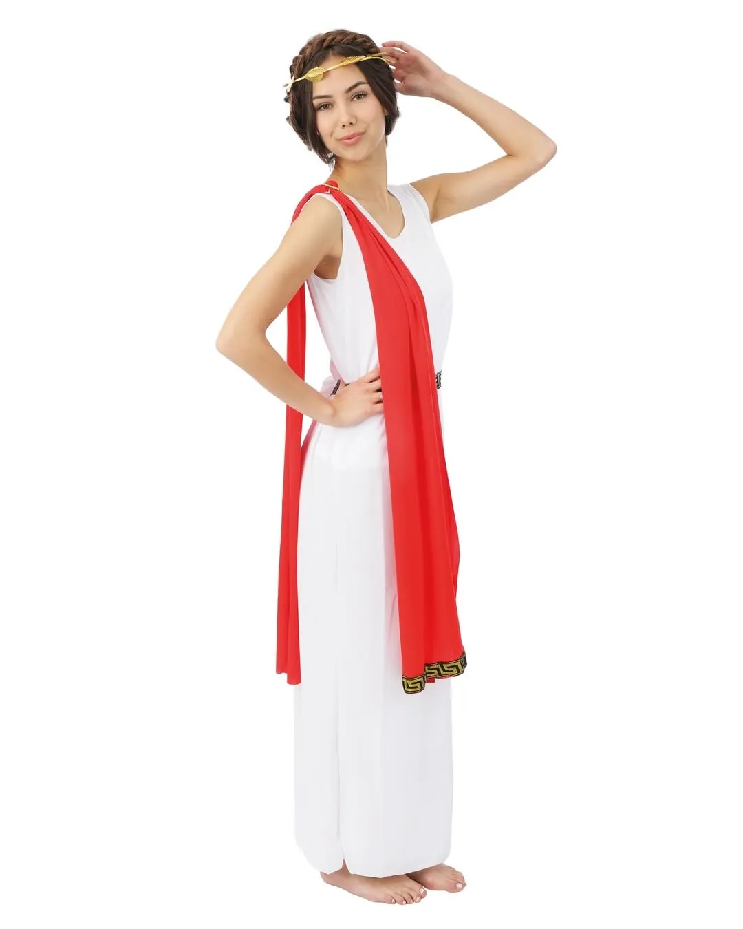 P'tit Clown Romana costume donna bianco L-XL storico