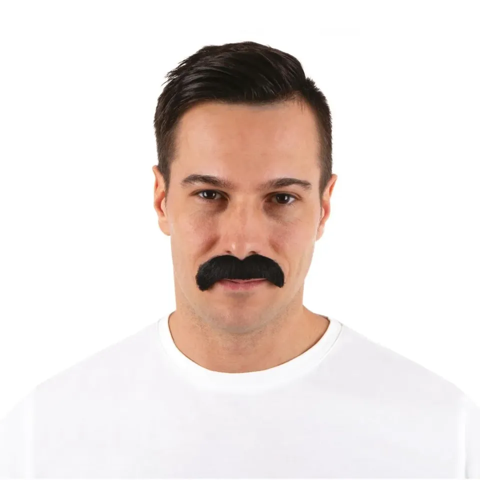 P'tit Clown Baffi Anni 60 Accessorio Nero Adesivi