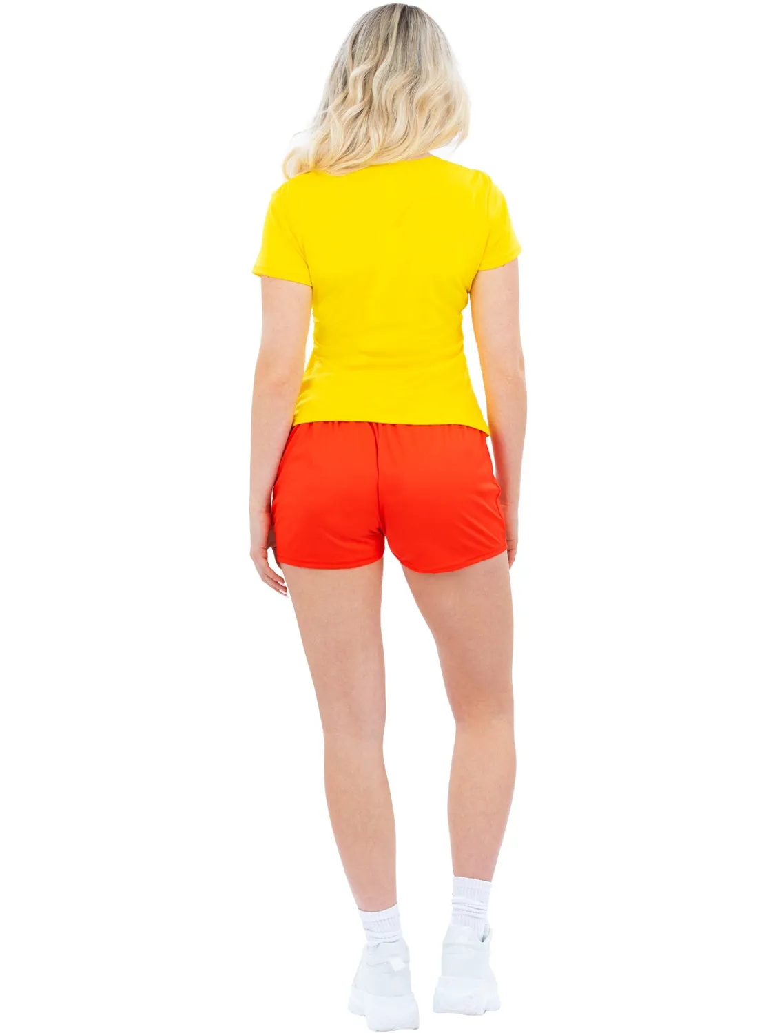 Smiffys Lifeguard costume donna Medium 12-14 giallo rosso
