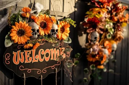 P'tit Clown re22971 targa porta Welcome 48 cm Halloween