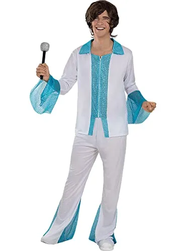 Funidelia Abba costume uomo bianco taglia M disco
