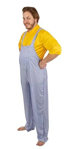 P'tit Clown Coluche costume adulto comico uomo
