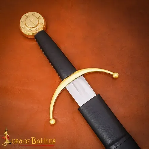 La Bottega di Merlino Spada Edoardo III Acciaio Carbonio 103 cm