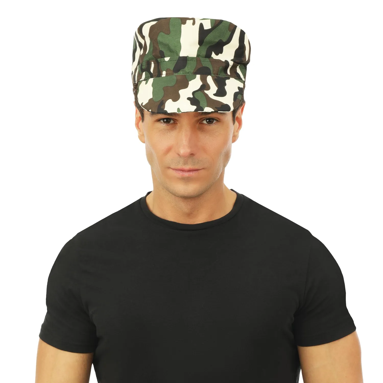 P'tit Clown Cappello Militare Mimetico Adulto