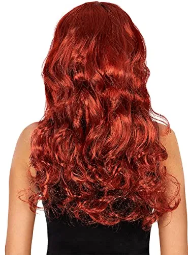 Funidelia Parrucca rossa donna vampira Halloween