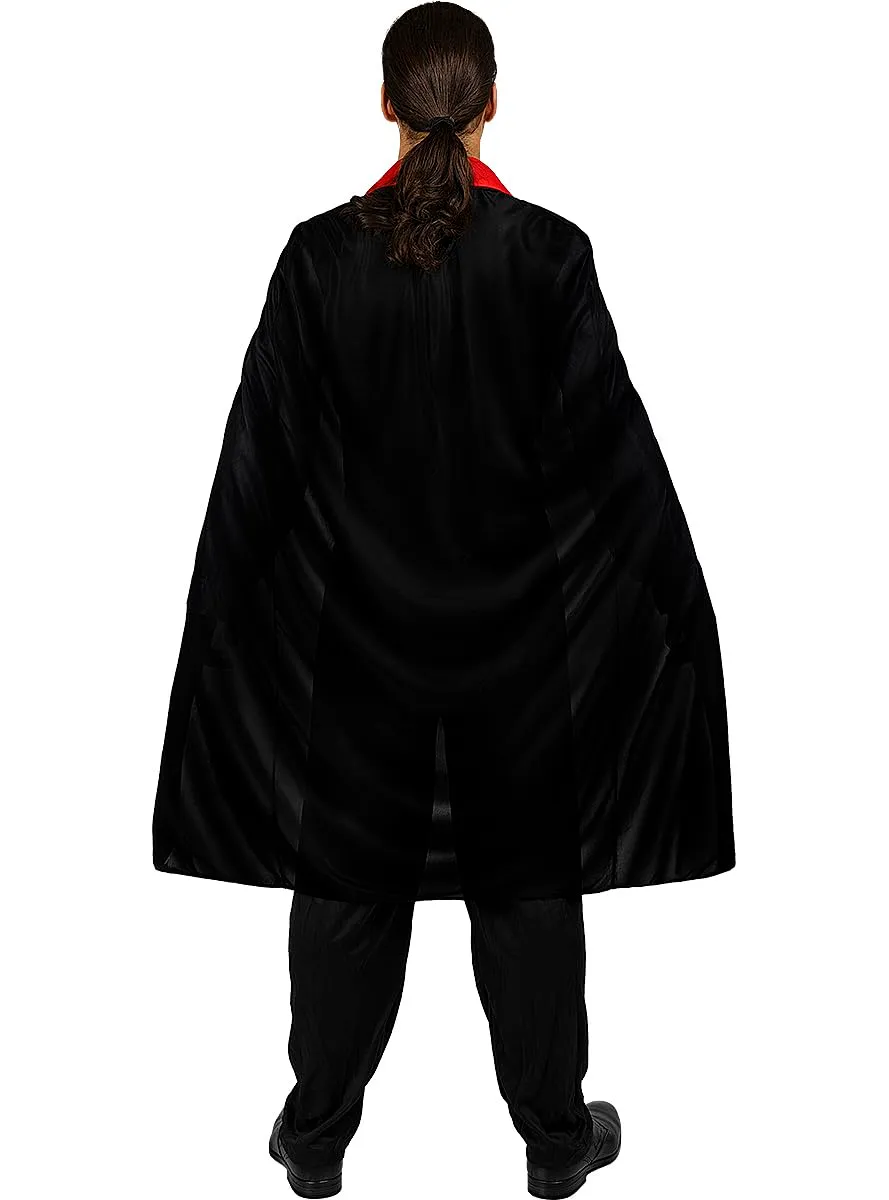 Funidelia Vampiro mantello adulto nero 110 cm Halloween