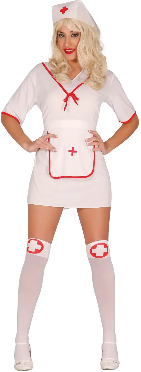 Guirca Costume Infermiera Sexy vestaglia donna M
