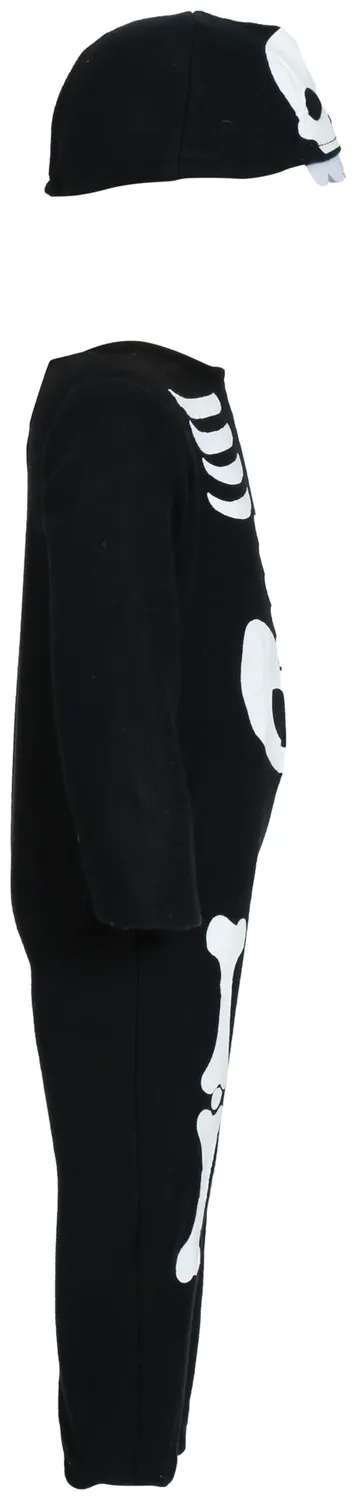 Fiestas Guirca costume scheletro neonato 12-18 mesi con cappello
