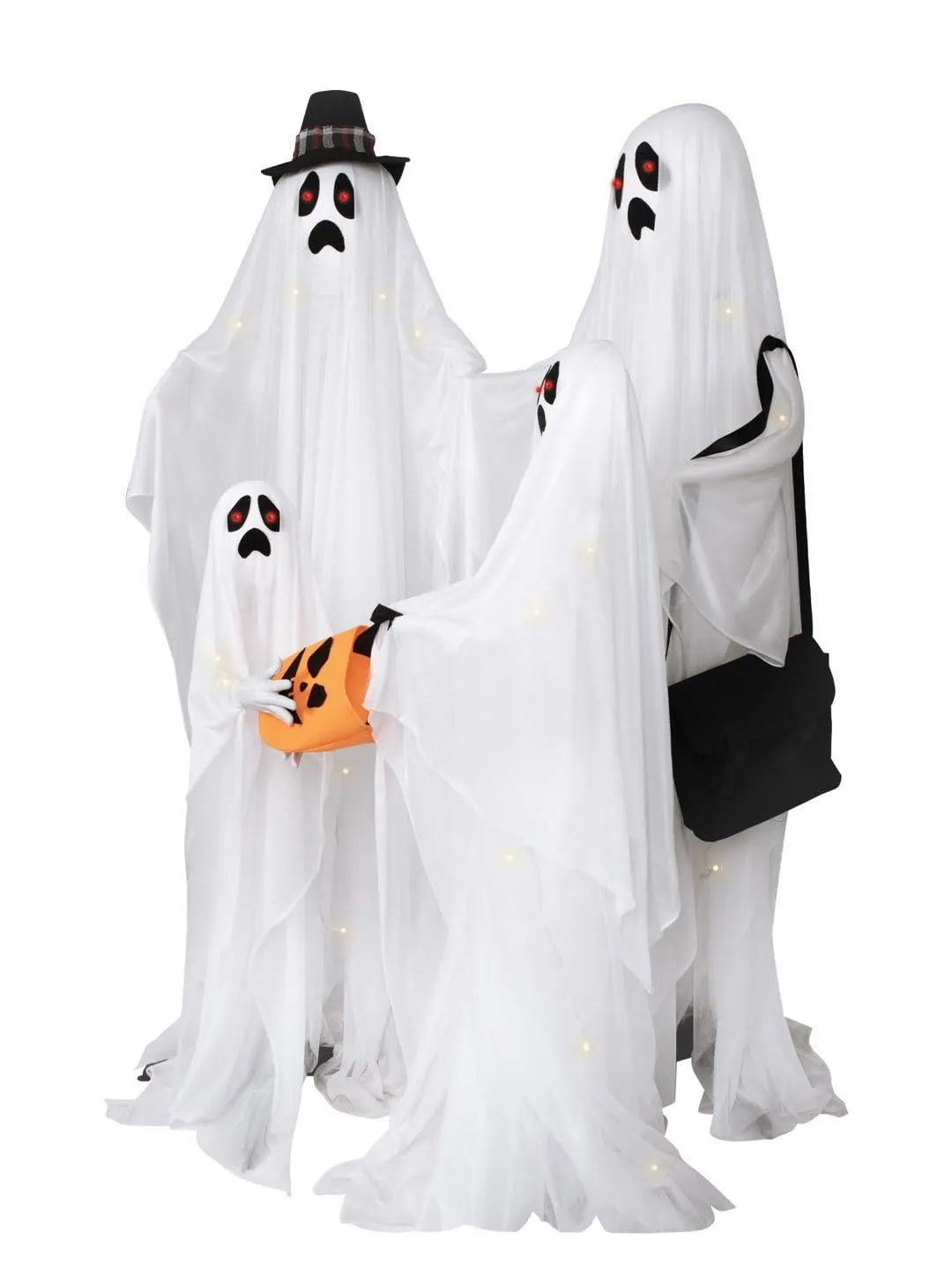 P'tit Clown Fantasmi decorazione Halloween 160 cm 4 pezzi