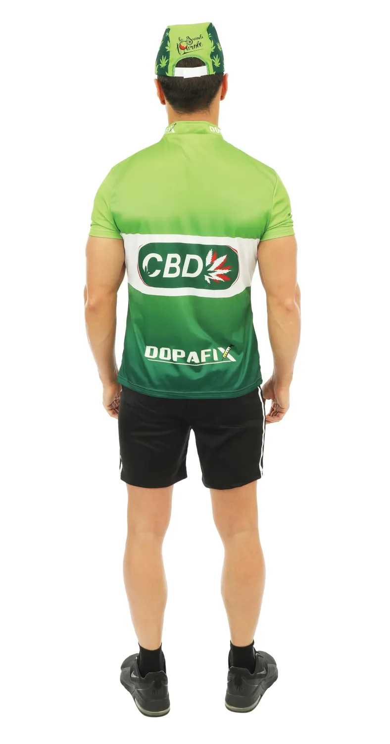 P'tit Clown Ciclismo costume adulto maglia pantaloncini