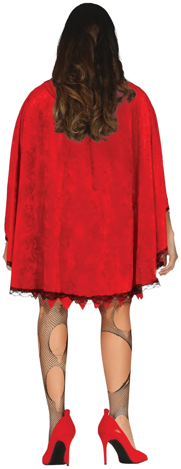 Fiestas Guirca Cappuccetto Assassina costume donna horror